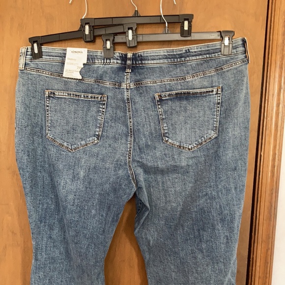 Sonoma Skinny jean no gap waistband shape retention 28W - Picture 11 of 16
